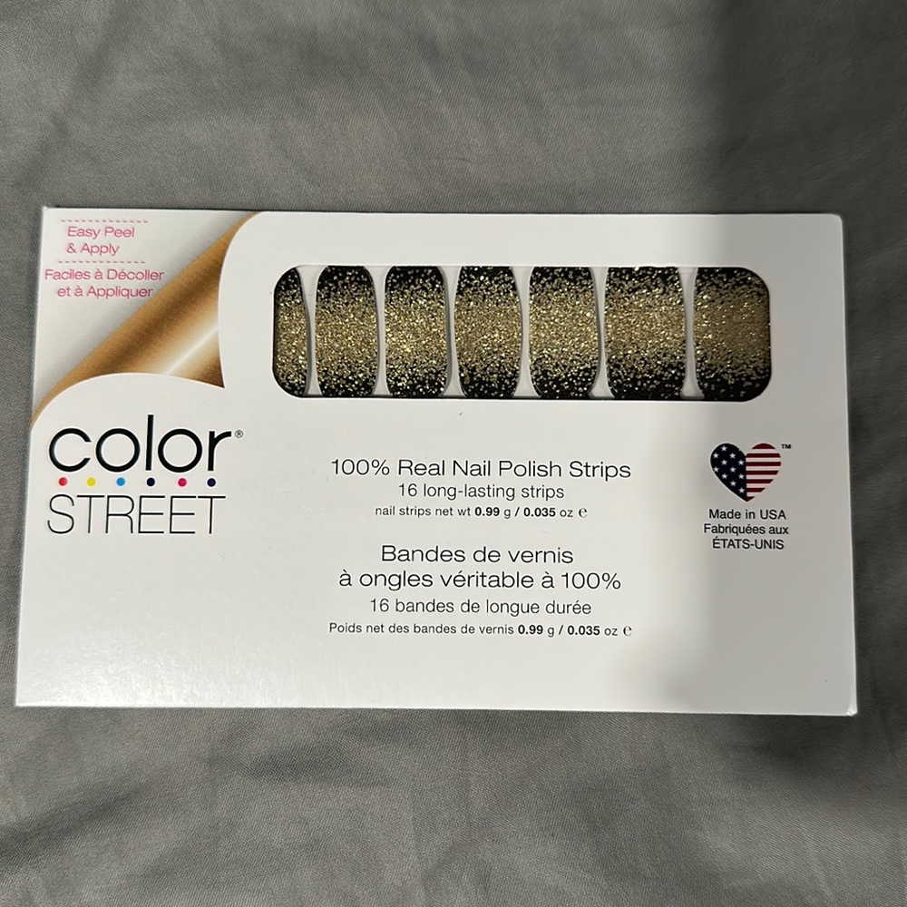 Color street nail polish strips